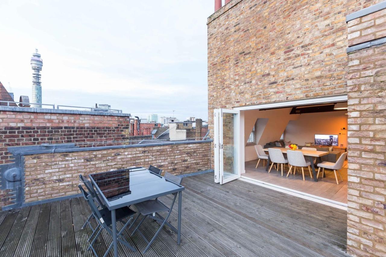 Urban Chic - Rathbone Apartment Лондон Екстериор снимка